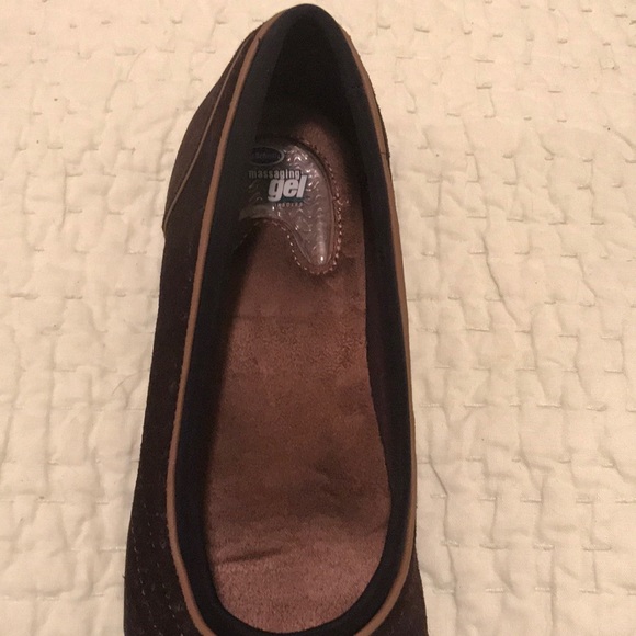 Dr Scholl’s, Brown Suede Ballet Type Slip On, Sz 6 - Picture 6 of 8